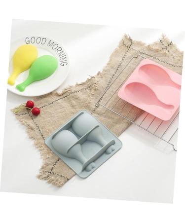 Alipis 6 Pcs Silicone Molds Ice Cream Mold Sugar Molds Silicone Fondant Molds Cake Mold Bakeware Drumstick - Buy Online on GoSupps.com