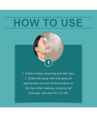 Makeup Setting Spray Hydrating Fine Setting Mist for Makeup and Face Long-Lasting Face Spray (A01) - Buy Online on GoSupps.com