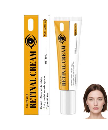 PGUTYUFCH Firming eye contour cream with retinol anti-aging eye contour serum with retinol for dark circles and puffiness improves skin firmness and elasticity (1 pc)