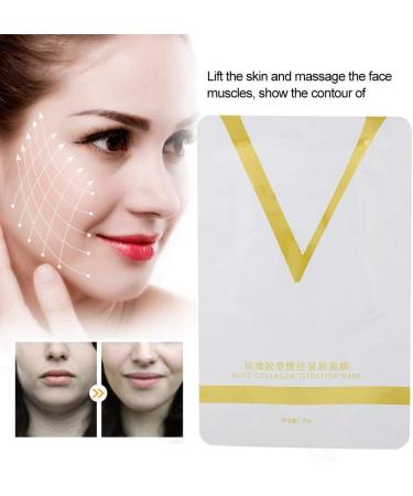 V Face Masks - V Line & Double Chin Reducer | Slimming & Lifting Anti-Wrinkle Facial Treatment (White Pack - Buy Online on GoSupps.com