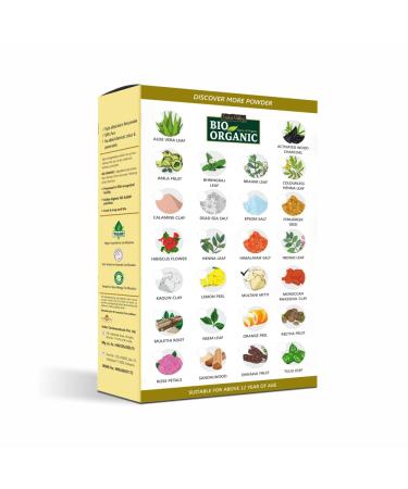 Buy Indus Valley Natural Organic Multani Mitti Powder | Pure Herbal Face Pack for Glowing Skin - International Shipping Available - Buy Online on GoSupps.com