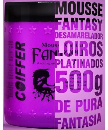 Buy Fantasy Violet Mousse Toning Hair Mask 500g | International Shipping | Coiffer Hair Care - Buy Online on GoSupps.com