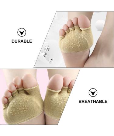 Buy HEALLILY 2 Pairs Padded Tabi Socks - Comfortable Peep Toe Topper & Toe Correction Socks for Perfect Foot Support - Buy Online on GoSupps.com