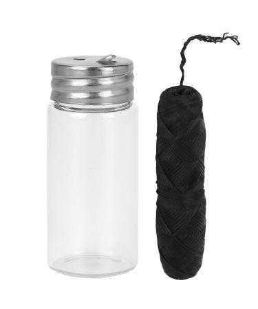 Portable Black Dental Floss with Refillable Container - Nature Tooth Flap & Plaque Removal | Shop Internationally - Buy Online on GoSupps.com