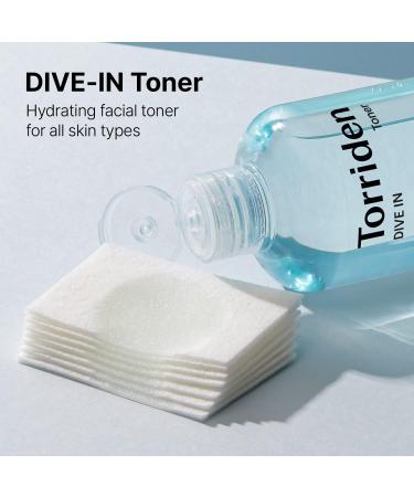 Torriden Dive-in Hyaluronic Acid Toner 10.14 fl oz | Low pH Astringent for Hydrating Sensitive Skin | Alcohol-Free, Fragrance-Free | Pack of 1 - Buy Online on GoSupps.com