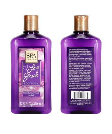 Spa Luxury Love Struck Body Wash 12.5 Fl Oz