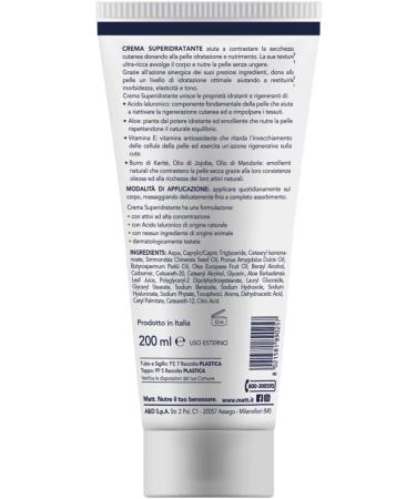  Matt Matt - Super-Hydrating Body Cream - Moisturizer for Dry Skin with Hyaluronic Acid Aloe and Vitamin E - 200 ml - Buy Online on GoSupps.com