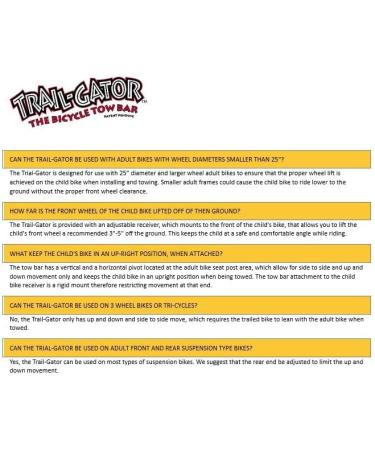 Buy Trail-Gator Tandem Bar in Red | Ultimate Bike Trailer for Kids | International Shipping Available - Buy Online on GoSupps.com