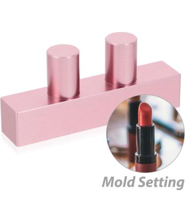 NOLITOY DIY Lipstick Mold | Aluminum Alloy Silicone Tool for Homemade Lipstick & Lip Balm Maker - Buy Online on GoSupps.com