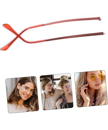 Solustrie Glasses Accessories - Replacement Hinges & Frame Brackets for Sunglasses - Metal Temple Parts in Red Wine - Buy Online on GoSupps.com