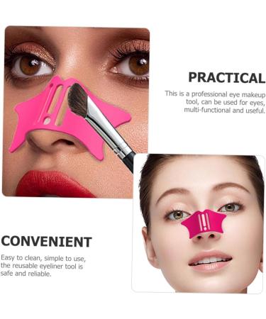 Didiseaon Eyeliner Aids Eyeshadow Eyeliner Stencil Eyeliner Tool for Women Makeup Tools Third Gear - Buy Online on GoSupps.com