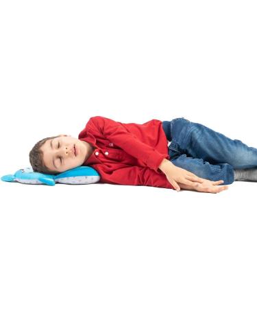 BenBat Kids Travel Neck Pillow for 1-4 Years | Comfortable Headrest for Car Flights & Trips (Blue Shark) - Buy Online on GoSupps.com
