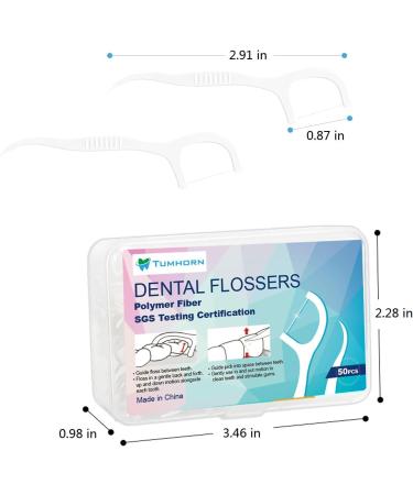 100 Dental Floss Picks - Portable Oral Care Flossers for Teeth Cleaning | Travel-Friendly Case | Buy Now - Buy Online on GoSupps.com
