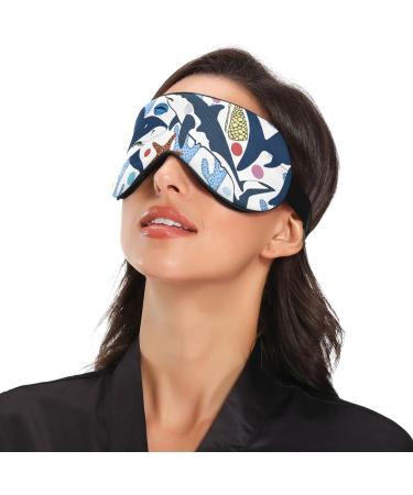 Haskirky Light Blocking Eye Mask for Deep Sleep | Adjustable, Breathable, & Comfortable | Ideal for Travel, Yoga, and Meditation | Men and Women - Buy Online on GoSupps.com