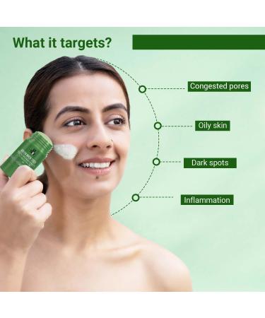 SOTRUE Green Tea Cleansing Mask Stick - Blackhead Removal Oil Control & Anti-Acne | Purifying Detox Mud Mask | Made in India - International Shipping Available - Buy Online on GoSupps.com