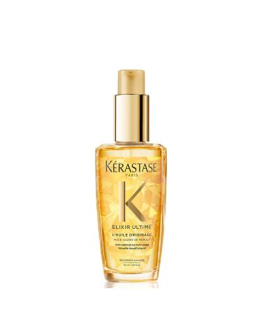 K rastase Elixir Ultime Leave-In Hair Oil For Dull Hair With Five Precious Oils L'Huile Originale 30ml