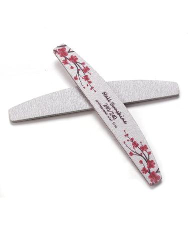 YOXIER Nail Buffer Professional Flower Pattern Boat Sanding Buffer Multifunctional Lightweight Multicolor - Buy Online on GoSupps.com
