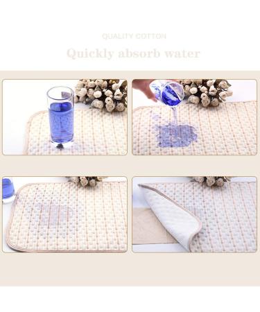 Waterproof Baby Wrap Pad | Cotton Diaper Pad & Mattress Cover for Newborns (50 x 70 cm) - Buy Online on GoSupps.com