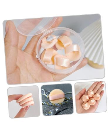 FRCOLOR 20 Pcs Women Makeup Puffs - Portable Foundation Sponges for Flawless Application | Breathable Round Makeup Pads for Loose Powder & Makeup Touch-ups - Buy Online on GoSupps.com