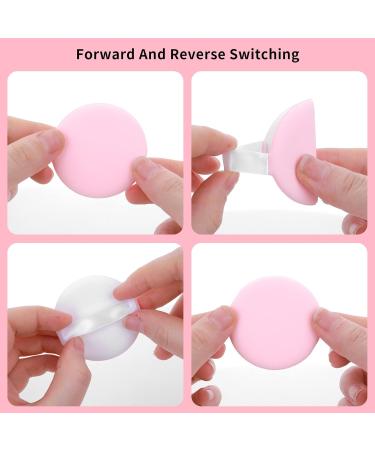 Buy Molain Round Beauty Blender Pads - 8-Part Soft Makeup Sponge Set | Perfect for Primer Concealer & Cream - Smooth Blending Applicator (Pink Rose) - Buy Online on GoSupps.com