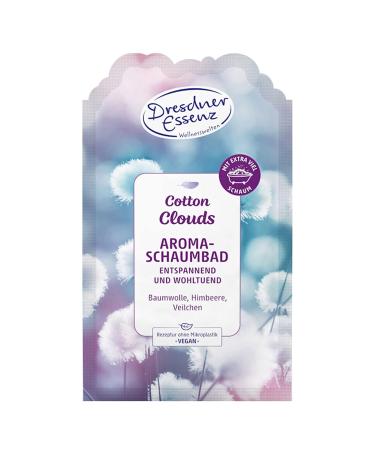 Pack of 2 Dresdner Essenz Bubble Bath Cotton Clouds | 2 x 40 ml Vegan Bath Additive - International Shipping Available - Buy Online on GoSupps.com
