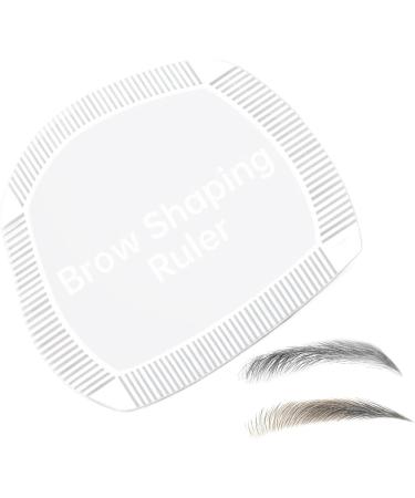 R gle sourcils | Pochoir de mesure r utilisable comme guide | Aide la mise en forme des sourcils | Pour maquillage du visage professionnel d butant maison utilisation quotidienne et Carte sourcils de type D - Buy Online on GoSupps.com