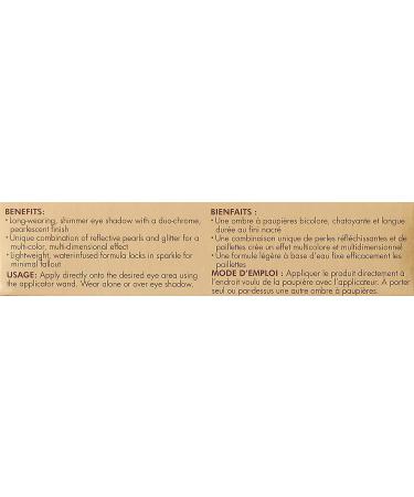 Stila Magnificent Metals Glitter & Glow Liquid Eye Shadow 0.15 Fl Oz - Perlina | Long-Lasting Glitter Eyeshadow - Buy Online on GoSupps.com