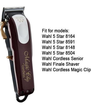 ENJOY-UNIQUE 4V 2A Adapter Charger Power Supply Cord Compatible with WAHL Razor Shaver 5 Star 8164/8591/ 8148/8504 Cordless Senior Cordless Magic Clip Finale Shaver Hair Clippers - Buy Online on GoSupps.com