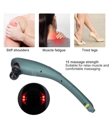 Electric Handheld Percussion Massager - 15 Modes for Fatigue Relief | International Shipping Available - Buy Online on GoSupps.com