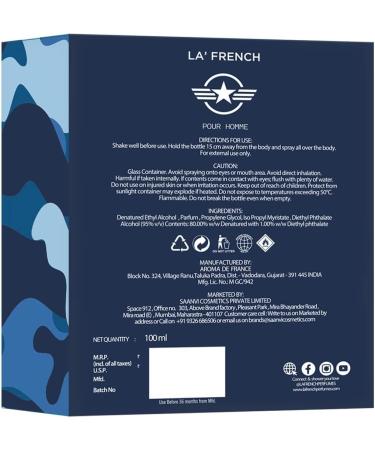 DJ Kombat Perfume for Men 100ml | Eau De Parfum | Premium Long Lasting | Intense Fresh Masculine Fragrance | Suitable for Every Occasion - Buy Online on GoSupps.com