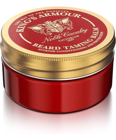 King's Armour Luxury Beard Care Balm 50 ml - Baume Premium Beard Tamer - Soin et Protection Intensifs Beard Balm - Buy Online on GoSupps.com