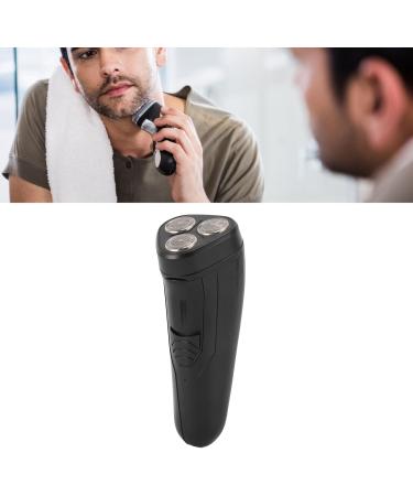 Buy Multifunctional Beard Trimmer for Men - 3 Floating Heads Powerful Motor Travel-Friendly (Black) - International Shipping Available - Buy Online on GoSupps.com