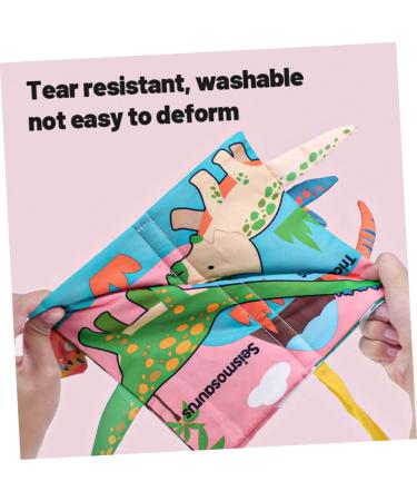 Toyvian 2-Pack Fabric Books for Toddlers | Educational Chewy Books for Small Animals | Soft Decorative Baby Knowledge Toys - Buy Online on GoSupps.com