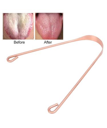 Premium Tongue Scraper & Cleaner - Copper Metal Options for Fresh Breath & Oral Hygiene - Buy Online on GoSupps.com