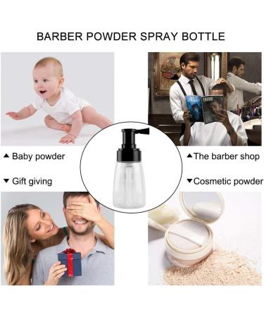 Barber Powder Bottle Spray - Refillable Hair Fiber Applicator for Salon and Home Use - Buy Online on GoSupps.com