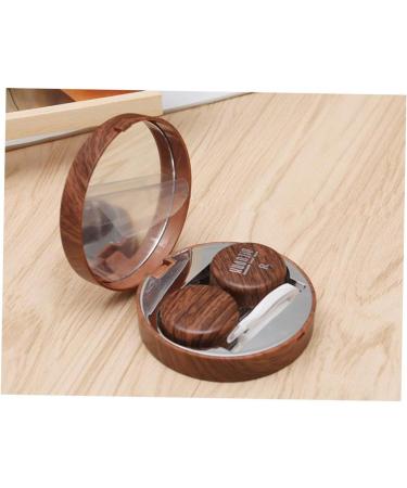 Gleavi Contact Lens Container Set - Easy Cleaning Case & Holder for Ophthalmic Care | Mini Suitcase 7.5x7.5cm - Shop Internationally! - Buy Online on GoSupps.com