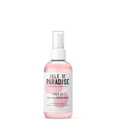 Isle of Paradise Prep It Self Tan Priming Spray - Brightens and Balances for Longer Tan  Vegan and Cruelty Free  6.76 Fl Oz