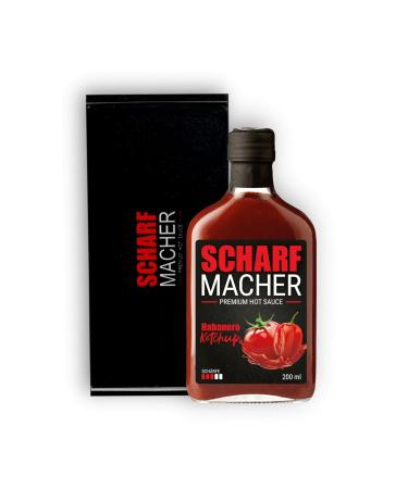 SCHARFMACHER Habanero Ketchup 200ml - Extra Hot & Flavorful | Buy Internationally Online - Buy Online on GoSupps.com