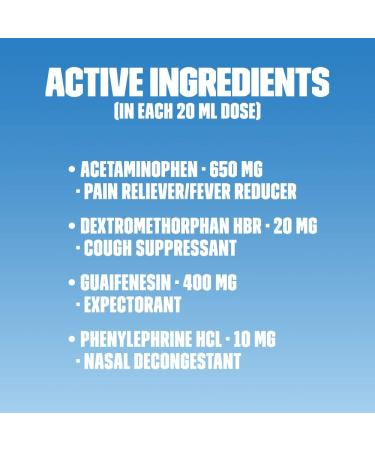 Mucinex Fast-Max Maximum Strength All-in-One Cold & Flu 9 oz Bottle (Pack of 2) | Buy Online - Fast Shipping - Buy Online on GoSupps.com