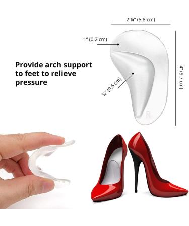 High Heel Pads and Grips Kit - Prevent Blisters and Slippery Shoes - Buy Online on GoSupps.com