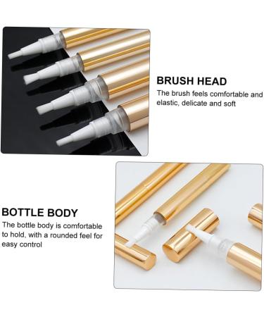 SMASOLO 2 pi ces Tube Aluminium Vide pour Gloss L vres et Vernis Ongles Applicateur Pinceau Portable Huile Ongles Hydratant et Parfum Couleurs Al atoires Couleur Couleur Al atoire - Buy Online on GoSupps.com