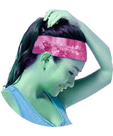 Qiorsange 6-Piece Soft Cotton Tie Dye Headbands - Adjustable Elastic Yoga Hair Bands in 6 Colors - Buy Online on GoSupps.com