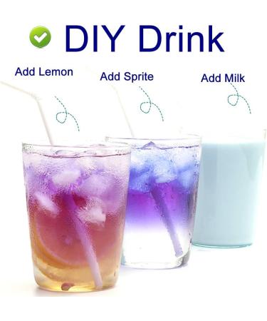 PlantGift Butterfly Pea Flower Tea 40G/1.41Oz Premium Dried Flowers for Drinks and Food Coloring Purple Violet Clitoria Ternatea Vegan Herbal Tea - Buy Online on GoSupps.com