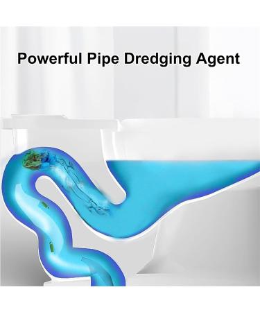 Powerful Pipe Dredging Agent Meledmatte Powerful Pipe Dredging Agent Drain Gel Pipe Unclogger for Kitchen Toilet Pipeline Quick Cleaning Tool (3pcs) - Buy Online on GoSupps.com