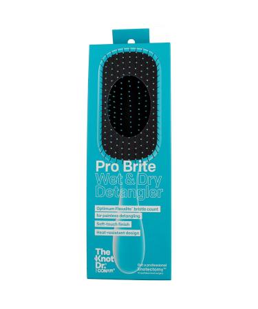 Conair The Knot Dr Pro Brite Wet & Dry Detangler Blue 1 Brush