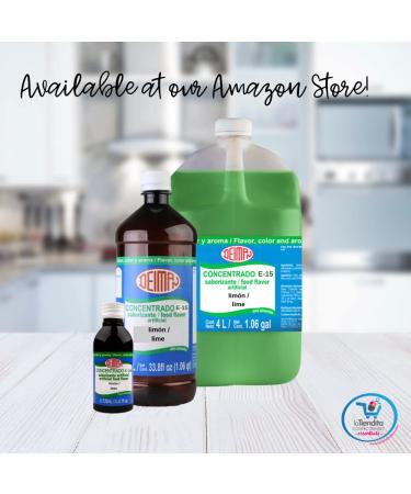 Deiman Artificial Food Flavoring Lime C - 4 fl.oz. | Premium Quality - Buy Online on GoSupps.com