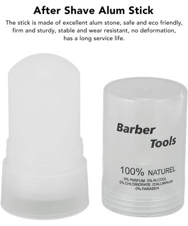  HUSHUI Alum Stick After Shave Soothing Aftershave Stick for Cuts and Gnarls with Lid for Better Protection 3.5 oz - Buy Online on GoSupps.com