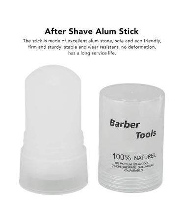 After Shave Alum Stick for Men | Skin Soothing Relief | Portable Alum Stone for Nicks & Cuts - Buy Online on GoSupps.com