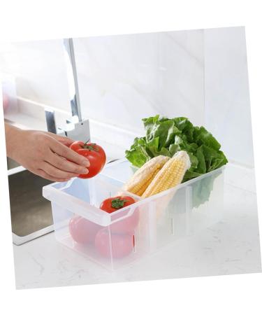 Mikikit Food Containers Food Plastic Kitchen Organizer Case Home Crisper Container Practical Egg Refrigerator Office - Buy Online on GoSupps.com