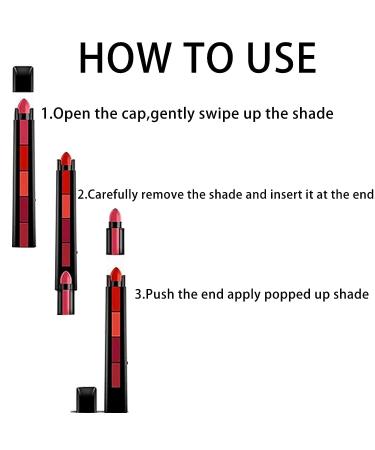 KTouler 5-in-1 Matte Lipstick Set - 10 Colors, Velvet Hydrating Formula for Long-Lasting Wear - Perfect Makeup Gift for Girls and Women - Buy Online on GoSupps.com